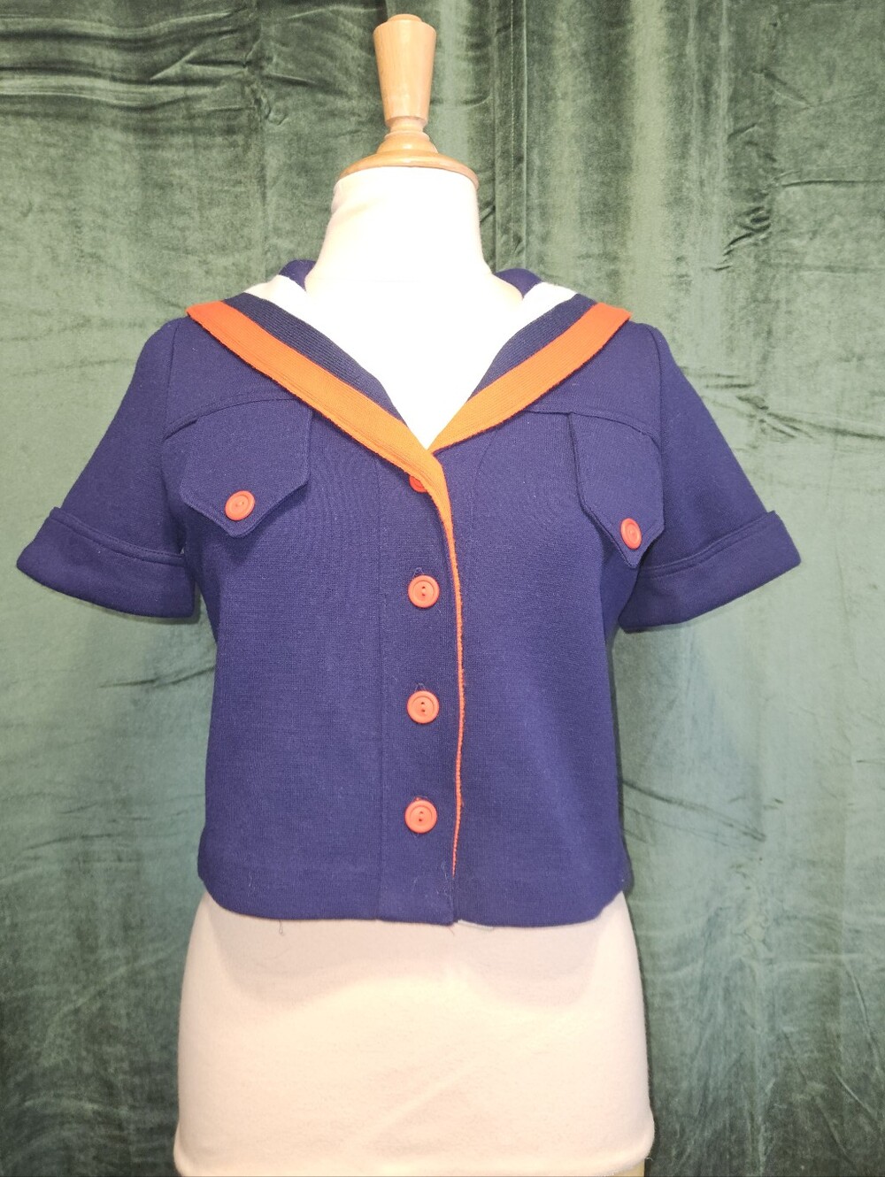 Vintage Joshua Tree California Knit Sailor Top